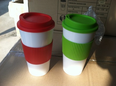 【咖啡杯,PP塑料杯,雙層塑料杯】?jī)r(jià)格,廠家,圖片,杯子,寧波市鄞州啟耀塑業(yè)-